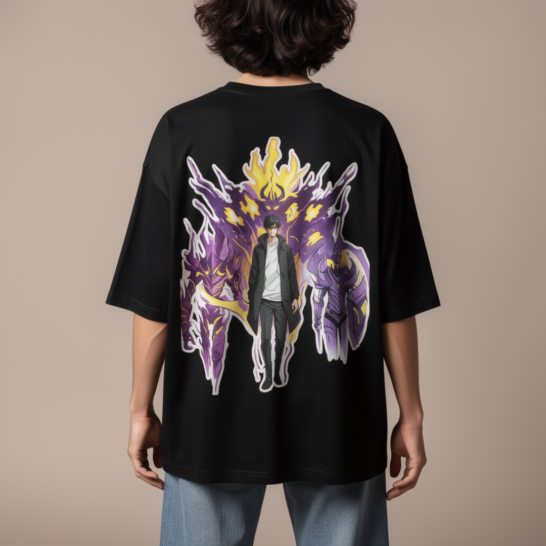 "ARISE" Hand-Drawn Sketch Unisex Oversized T-Shirt : TredyG