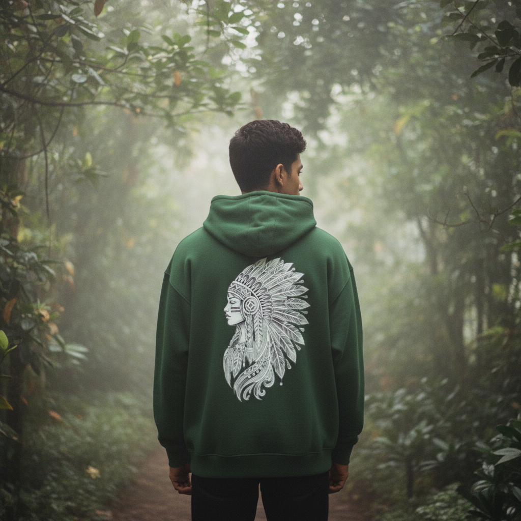 Green Aesthetic Back