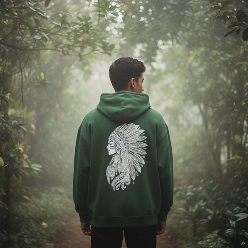 Green Aesthetic Back