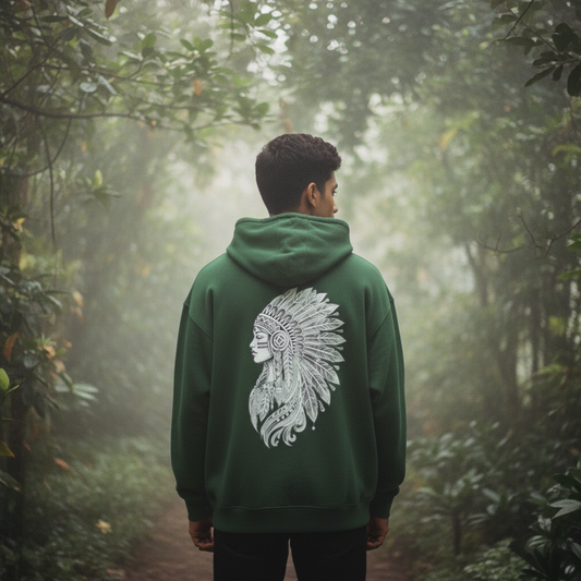 Green Aesthetic Back