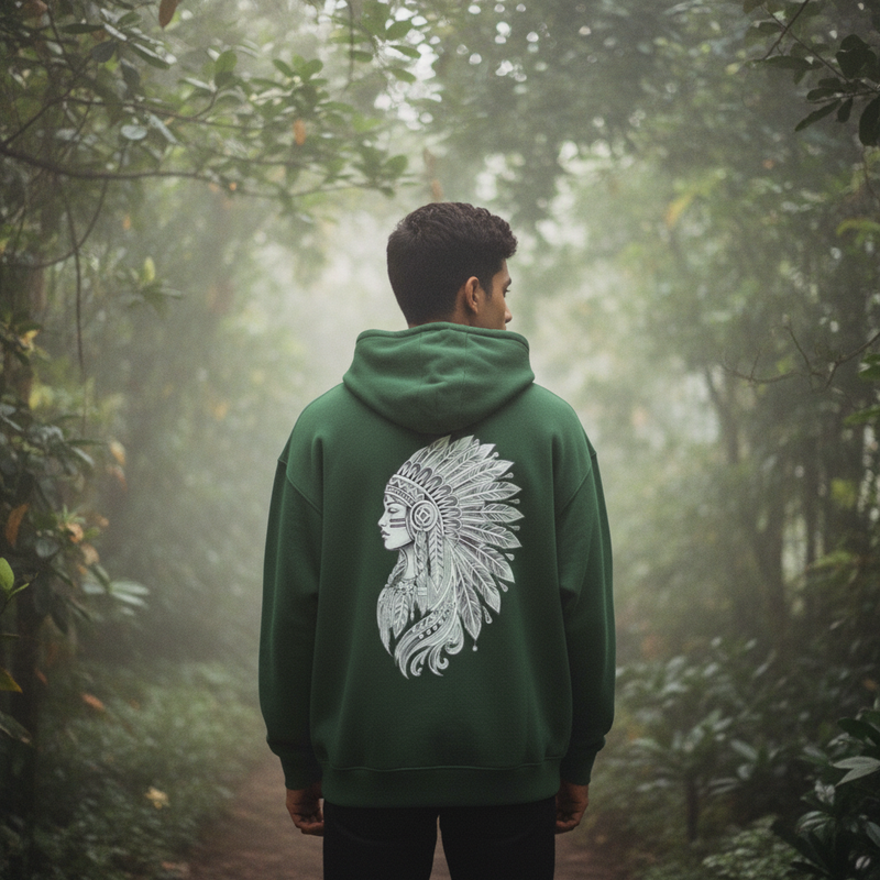 Green Aesthetic Back