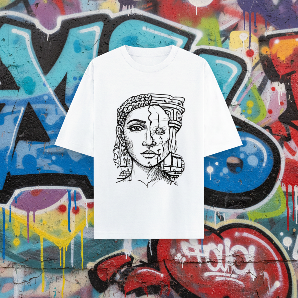 TG Ardha - Graffiti Flatlay
